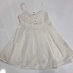 Eddie Pen Shirt White Dress Size 8